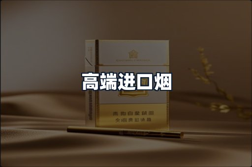 高端进口烟